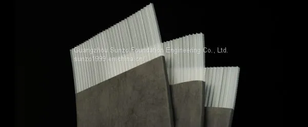 Plastic Vertical Drain for Dewatering Consolidation， PVD Wick Drains photo-4