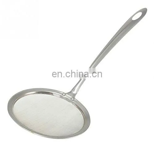 Promotional Steel Kitchen Oil Frying Skimmer photo-2