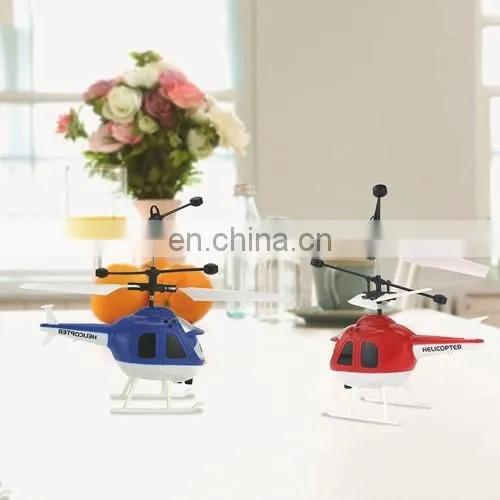 Dropshipping 8188 2CH Infrared Sensor Hand Induction Mini Helicopter With LED Light photo-5