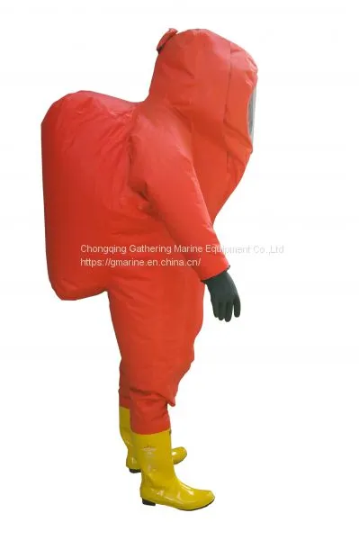 Professional Heavy Duty Type Chemical Protective Suit photo-3