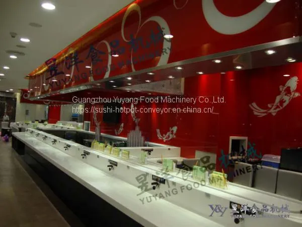 Stainless Steel Conveyor Belt for Sushi, Hot Pot Conveyor System of Factory: Michaeldeng@gdyuyang.com photo-5