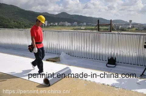 Flexible PVC Waterproofing Membrane Roofing Sheets Pond Liner Building Material