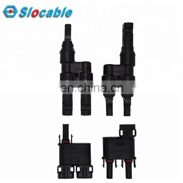 Slocable PV Socket and Plug Solar T Y Branch 2in1 Connector photo-5