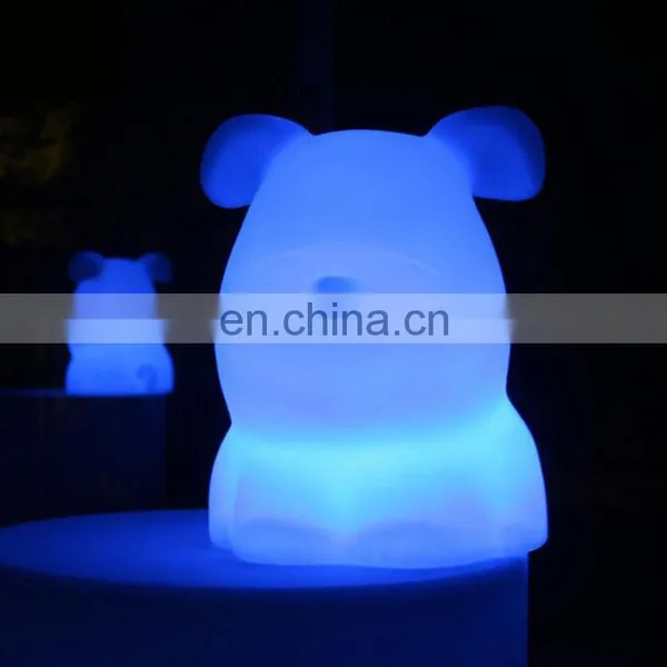 2019 New Brightness Adjustable Remote Control LED Dog Night Light for Kids Children Baby photo-4