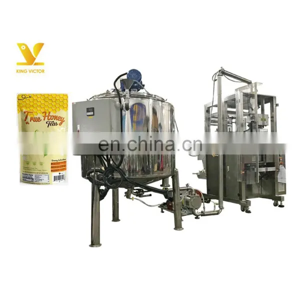 automatic honey processing and packing machine