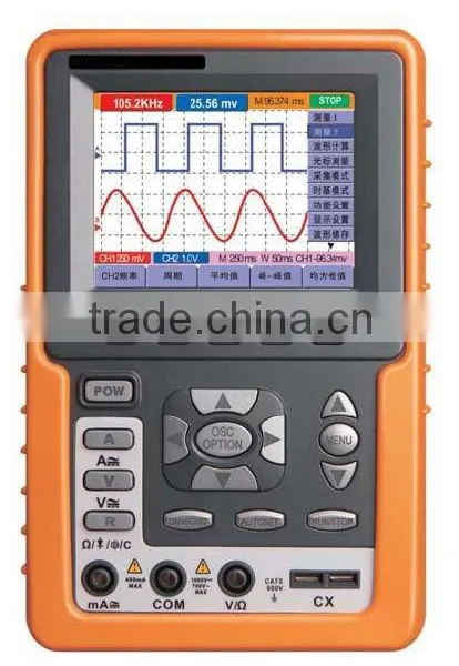 3.5 "TFT Handheld Digital Storage Oscilloscope(20MHz)