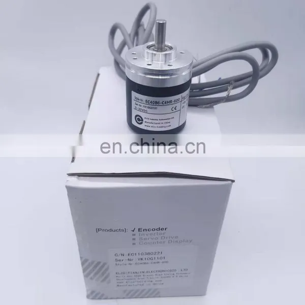EC40B6-C4HR-600 Solid Shaft Rotary Encoder 600ppr Resolution Optical Encoder photo-5