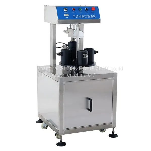 Semi-automatic Vacuum Capping Machine