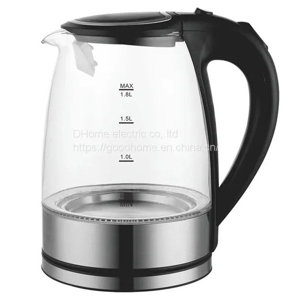 1.8L All-glass Electric Kettle Stainless Steel Fast Heating Automatic Power off Prevent Dry Burning（Wechat:13510231336） photo-2