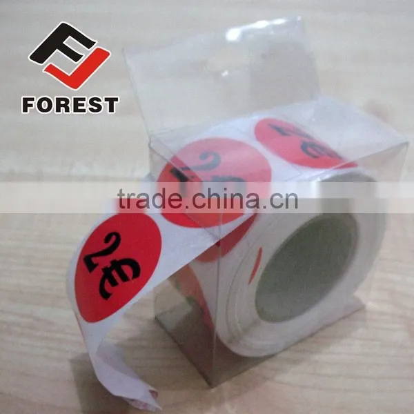 Wholesale Customized Circle Label, Food Label, Shrink Label, Label Printing photo-3