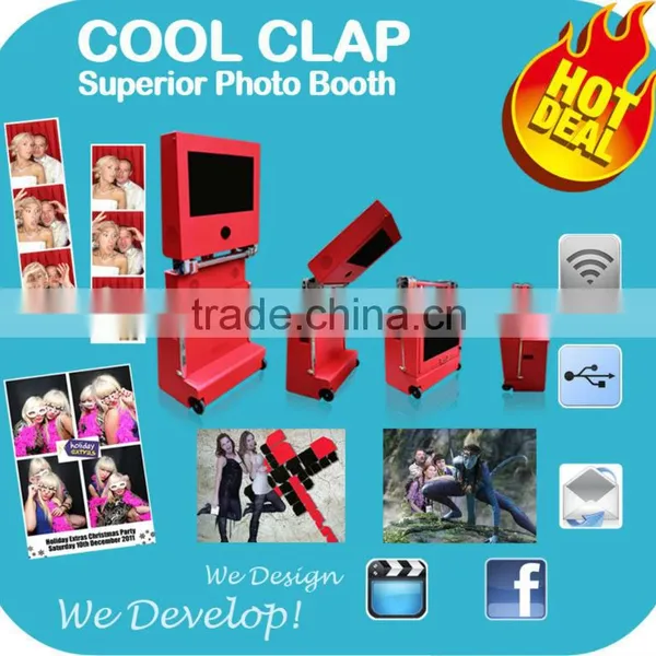 Cool Clap Photo Service Portable Folding Cabins Photo Booth photo-3