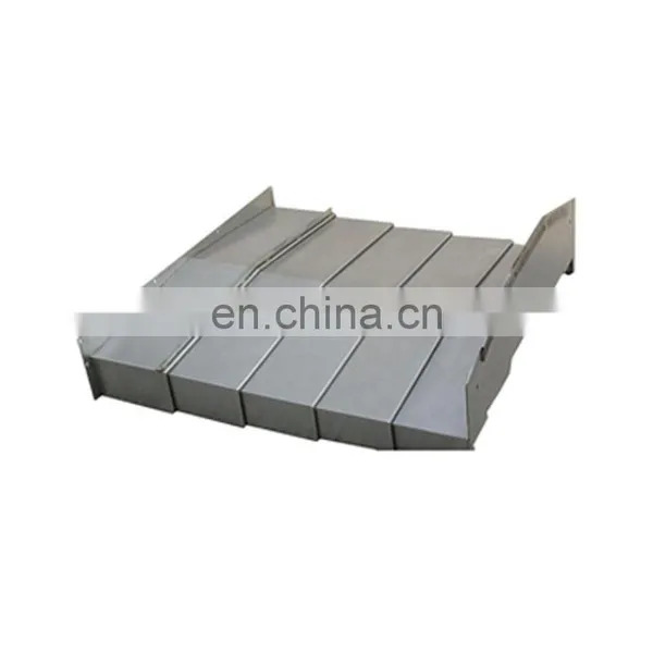 Steel Plate Type Bellow Cover Telescopic Steel Cover for Cnc Machine Protective Guard Shield Customized photo-3
