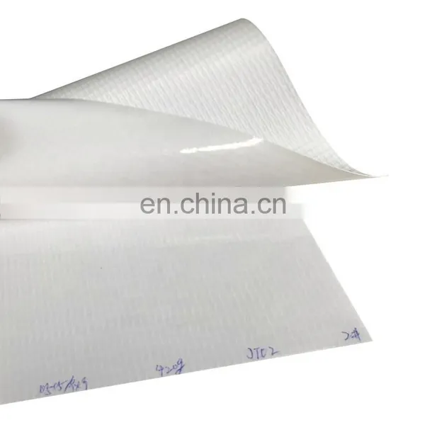 Outdoor PVC Coated Frontlit 340gsm PVC Vinyl Flex Banner for Digital Printing (glossy Frontlit) photo-3