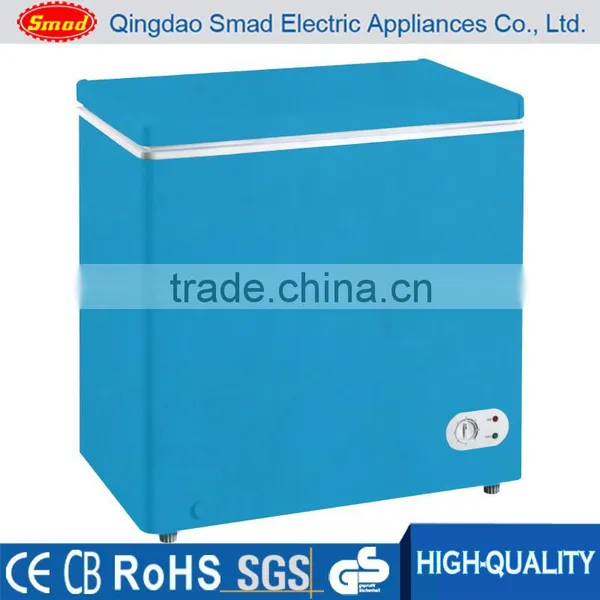 Single Solid Door Deep Chest Display Freezer 300L With Lock & Key photo-6