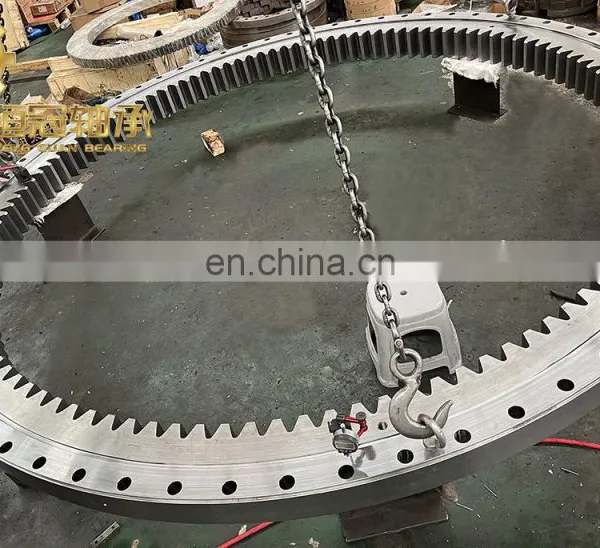 Internal Gear Swing Bearing Excavator Parts Cross Roller Slewing Rings Bearing photo-4