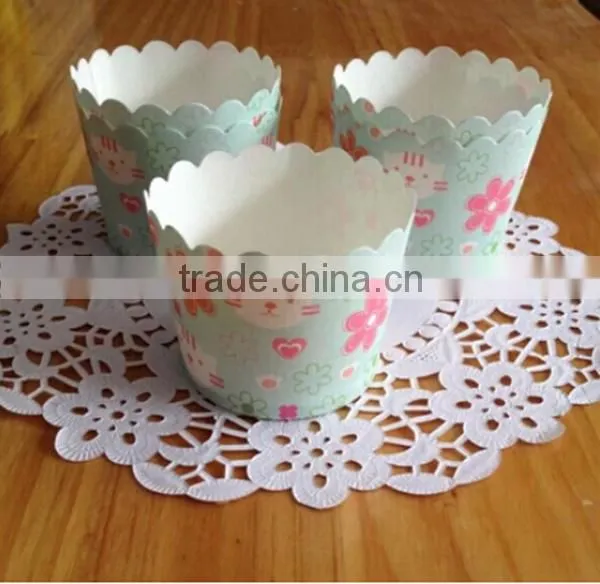 New Arrival Cute Small Flower Paper Muffin Cake Cup photo-2