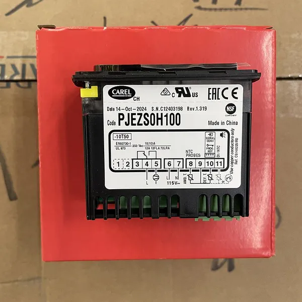Italy CAREL Single Output Freezer Temperature Controller PJEZS0H100 Temperature Control Instrument 115V