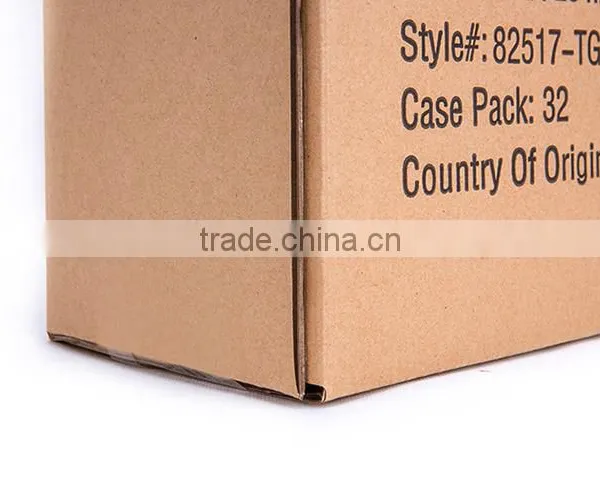 Recycled Cardboard Folding Brown Kraft Paper Candle Box for Packing photo-4