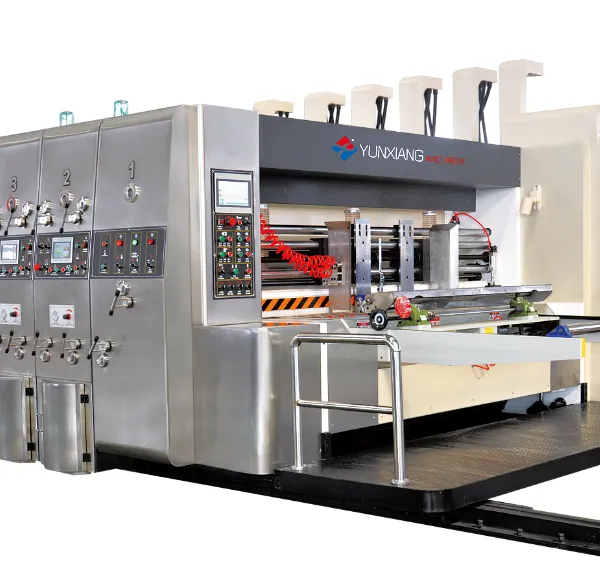 Speed Printing Die Cutting Corrugated Box Making Machine for 3/5/7 Ply Paperboard