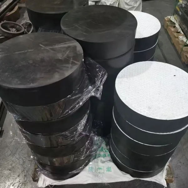 Multi-Layer Rubber Bearings Accommodating Horizontal Displacement - Perfect for Highway and Light Rail Bridges