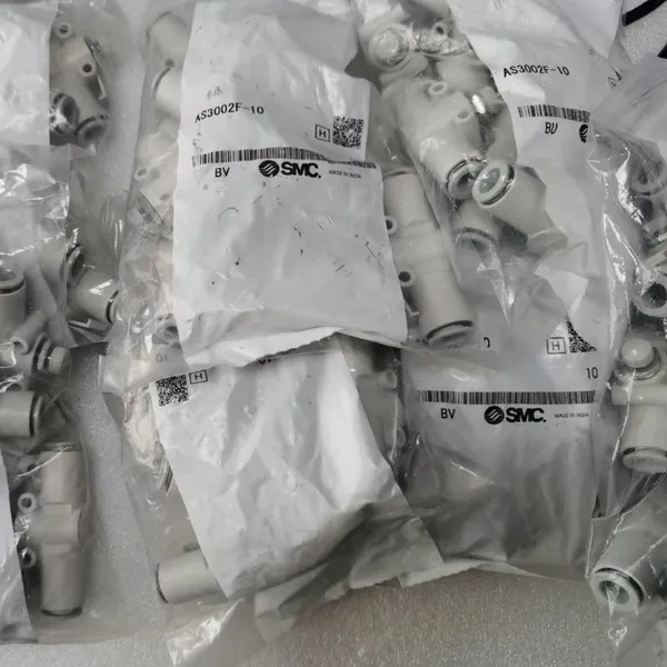 100% Original SMC Speed Controller AS3002F-09/10/10A Flow Limiting Valve, Regulating Valve, Throttle Valve photo-4