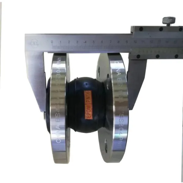 Rubber Joint Epdm Rubber Joint High Quality Flange Type Bellows Flexible EPDM Single Sphere Rubber Expansion Joints photo-3