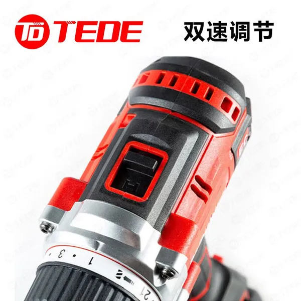 TEDE YD-5090 Brushless Rechargeable Lithium-Ion Electric Drill Kit photo-3