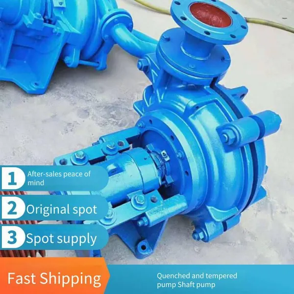 4/3c - ah Slurry Pump, Wear - Resistant Alloy, Rubber, Ceramic, Wazhou Bearing, Pump Shaft Quenched and Tempered, Impeller Dynamic Balance, Fine Sand Recovery photo-3