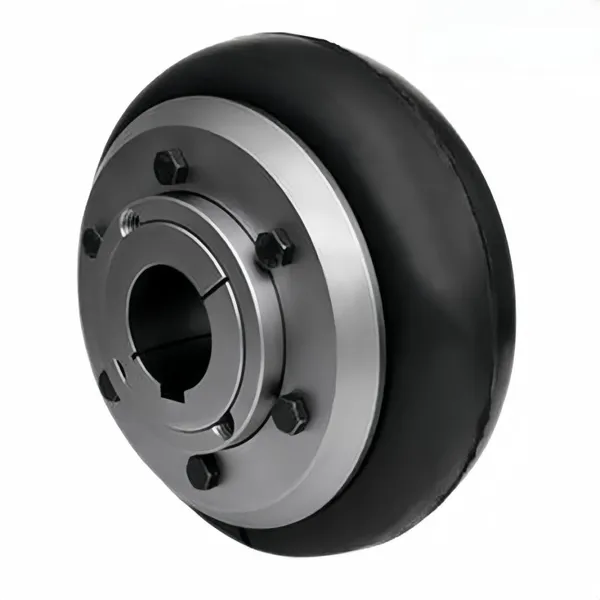 Tyre Coupling With Taper Bush Flexible Rubber Coupling for Misalignment Compensation in Power Transmission photo-2