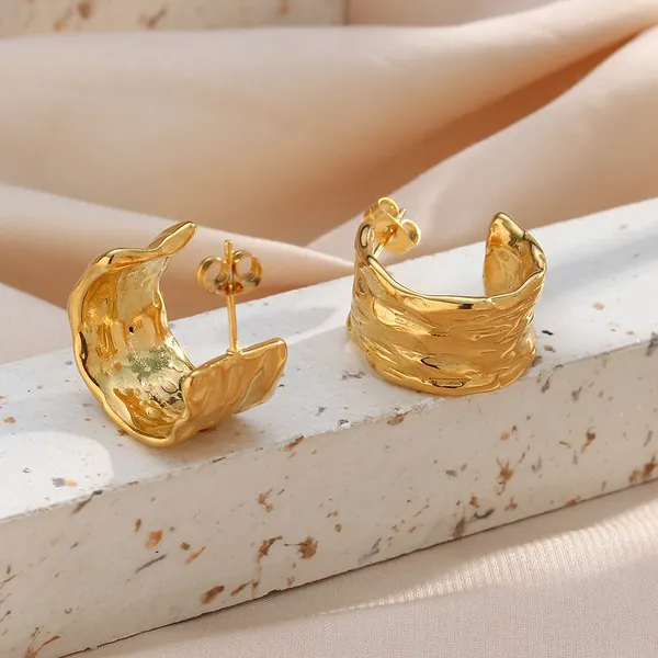 304 Stainless Steel Earrings Hypoallergenic Nickel-Free Wholesale Supplier Low MOQ photo-5