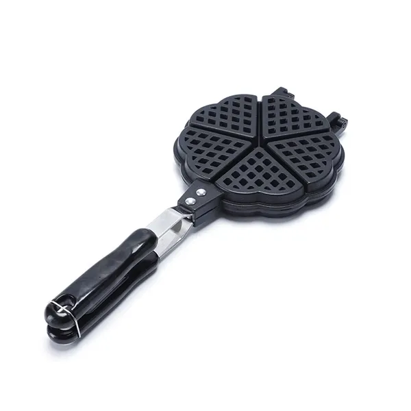 C11-WM5021 Manufacturer Easy Take Cast Iron Gas Waffle Makers For Camping photo-2