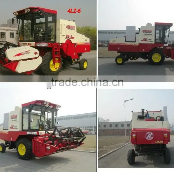 4LZ-6 High Efficiency Rice Wheat Harvester photo-6