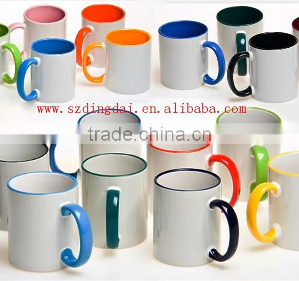 Inner Color & Handle Color Sublimation Mug 11OZ Sublimation Mug