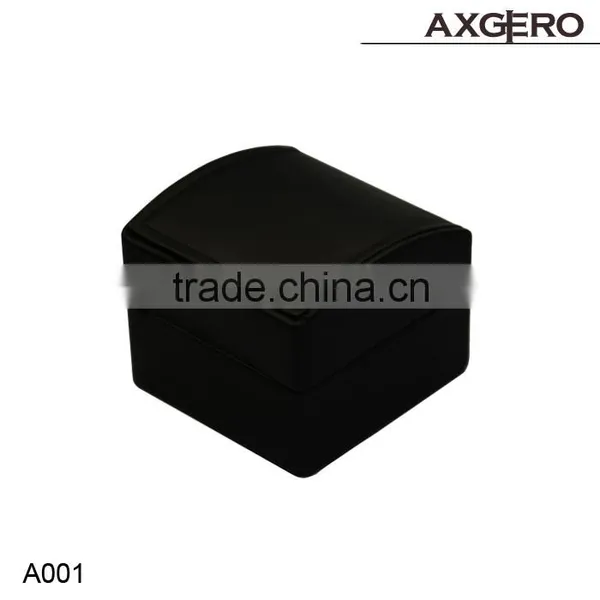 2016 Custom Logo Black Luxury Leather Watch Box photo-2