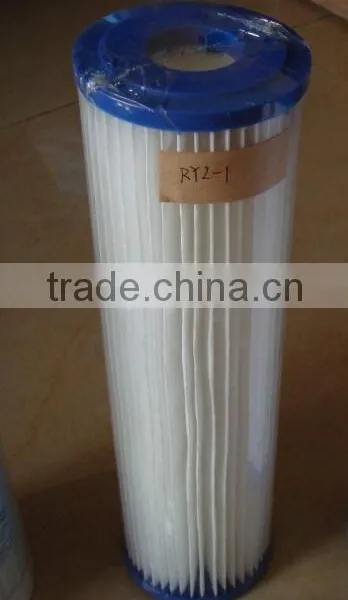 Hot Sale 10'' Pleated Filter Cartridge for Water Filter System ABL-RYZ-1 photo-2