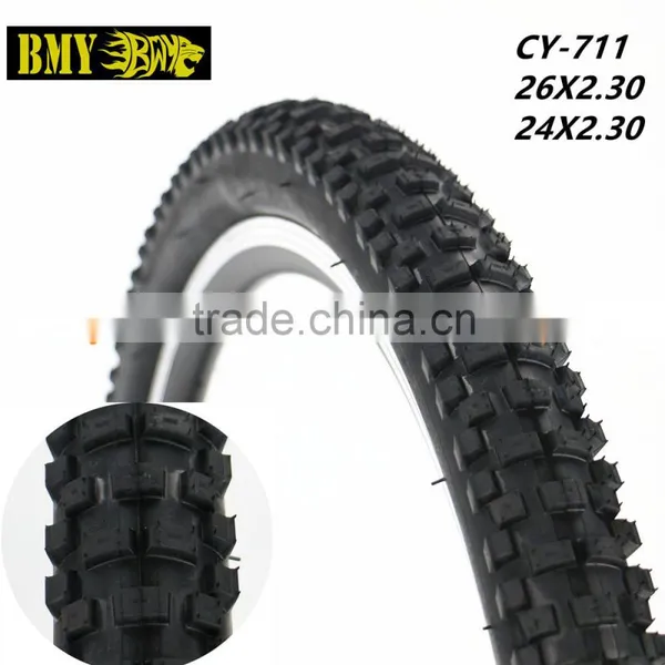 Black Bicycle Parts Bicycle Tyre 26x2.30 Wholesale Bicycle Parts Accessories