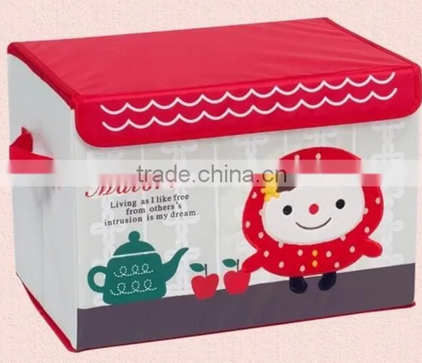 Non-woven Anime Plastic Storage Bins photo-5