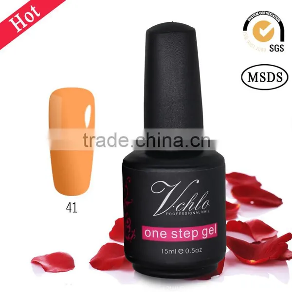 Factory Direct One Step Gel Nail Polish,no Base Coat no Top Coat One Step Gel ,1 Step Gel Polish Quality Choice photo-5