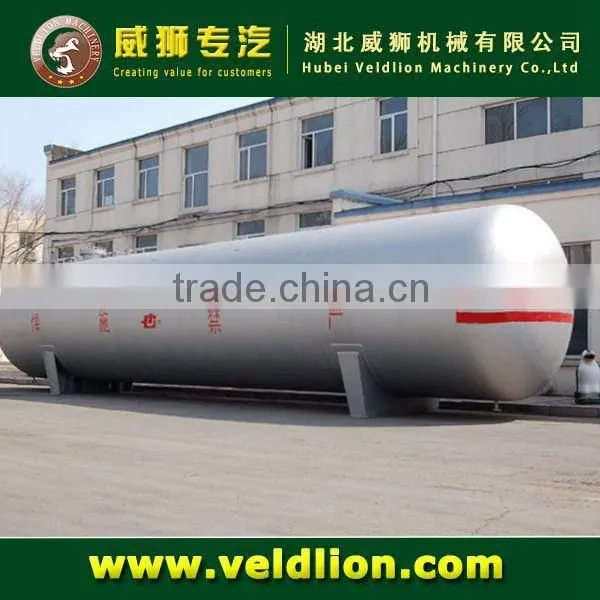 8000L LPG Gas Storage Tank for Nigeria Market