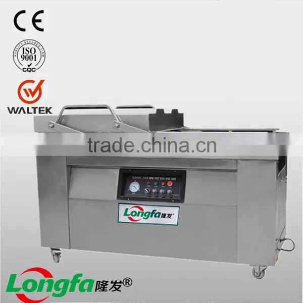 Double chamber automatic vacuum sealing packing machine