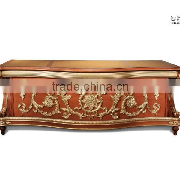 European Style Classic Style Secretary Desk Chair Study Room and King Cabinet and Study Room Wallpaper photo-2