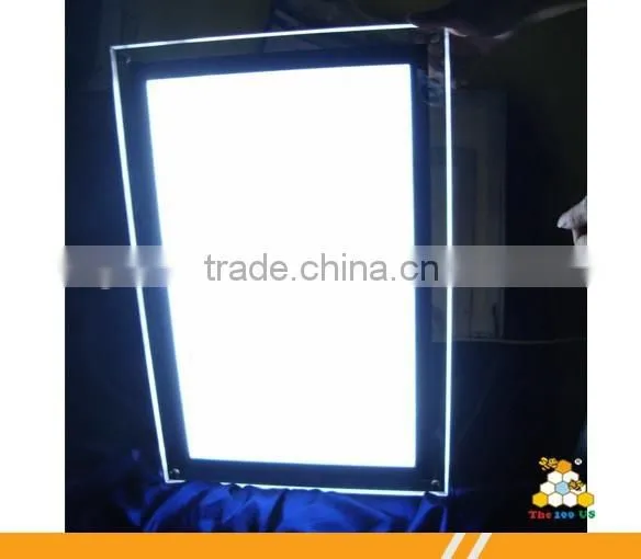 Factory Manufacturing Slim Acrylic Crystal Light Frame photo-3