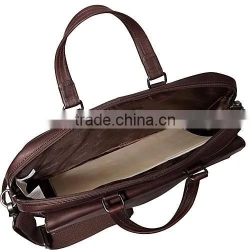 Hot Designer Leather Briefcase Man Office Bag Business Bag for Men photo-5