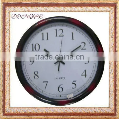 Wooden Quartz Wall Clock