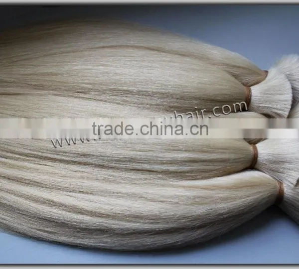 Virgin Hair Bulk Bleach in Bulk Hair Extension for White Women Best Human Hair Bulk photo-5