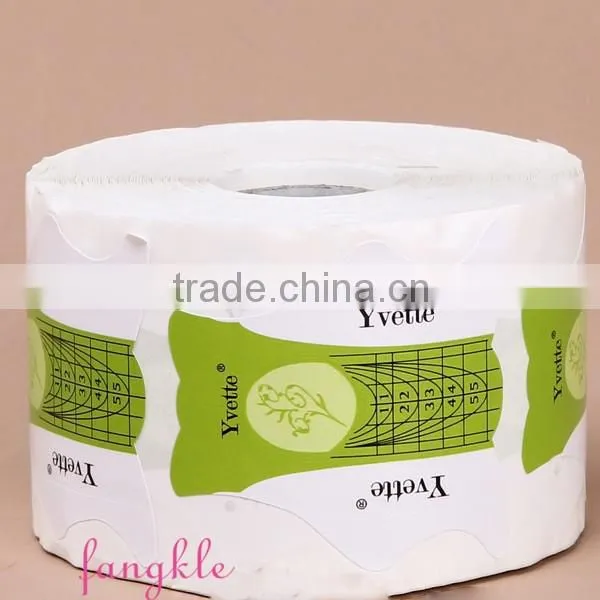 OEM 500pcs Green Nail Forms photo-3