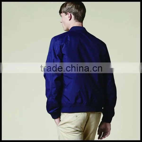 Custom Simple Men Baseball Jacket , Blank Men Jacket photo-2