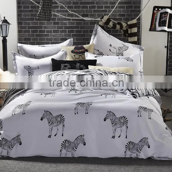 China 100%cotton Bedding Duvet Cover Bed Comforter Set photo-4