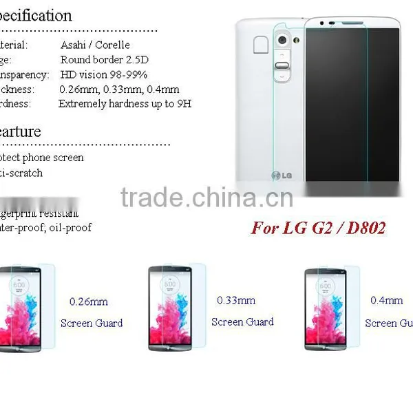 China Manufacture 9H 2.5D Mobile Phone FULL SIZE Tempered Glass for Iphone 6 photo-5