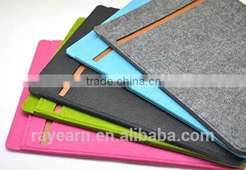 New Arrival Tablet Sleeve Woolen Felt Bag For IPad Pro Tablet Pouch Case photo-3